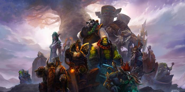 2880x1800 Wallpaper Orc Warrior, Gnome Men, Panda Armor, World Of Warcraft