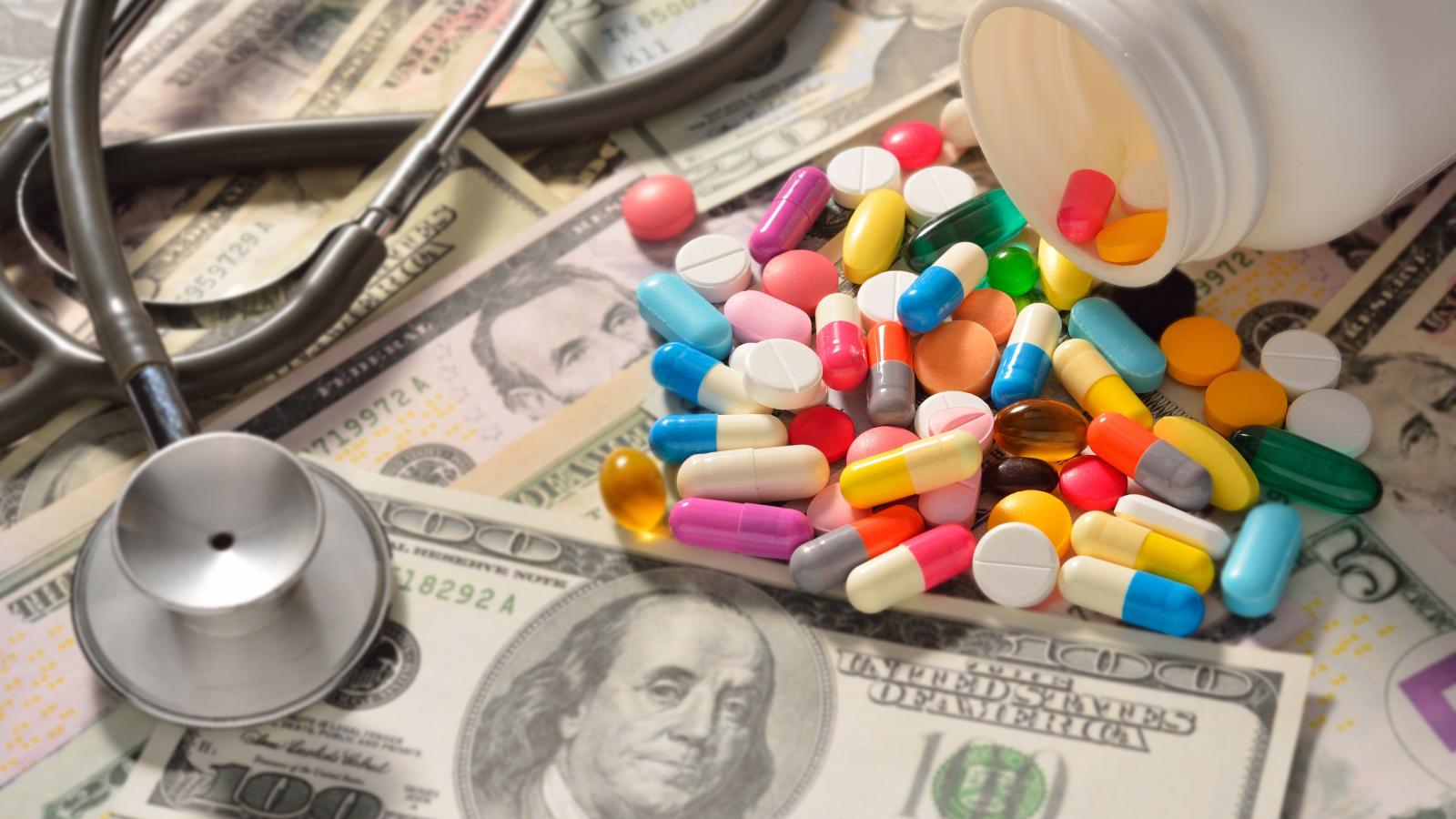 3840x2160 Wallpaper Medicine, drugs, colorful, dollars 3840x2160 UHD 4K