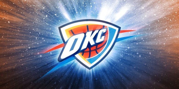 1024x768 Oklahoma City Thunder Logo Wallpaper | Okc thunder, Oklahoma city