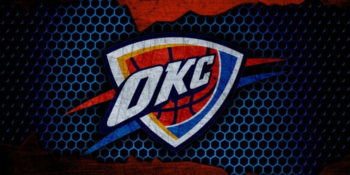 1332x850 Wallpaper wallpaper, sport, logo, basketball, NBA, Oklahoma City