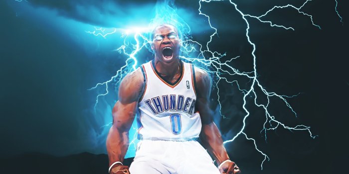 1920x1080 Oklahoma City Thunder, Russell Westbrook, Basketball - Russell