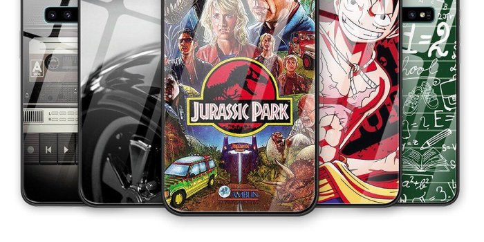 1000x1000 Popular Tempered Glass back case For Samsung S10plus Fashion