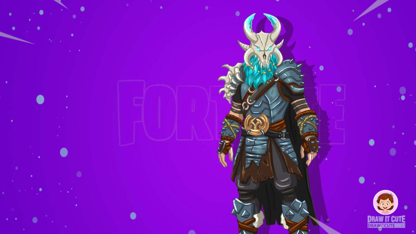 1920x1080 How to draw Ragnarok | Fortnite drawing tutorial - Draw it cute