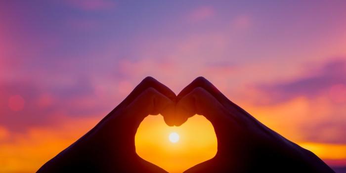 1332x850 Sunset Heart Wallpapers - Top Free Sunset Heart Backgrounds