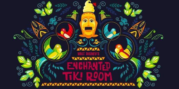 1280x720 45th Anniversary Wallpaper: Walt Disney's Enchanted Tiki Room