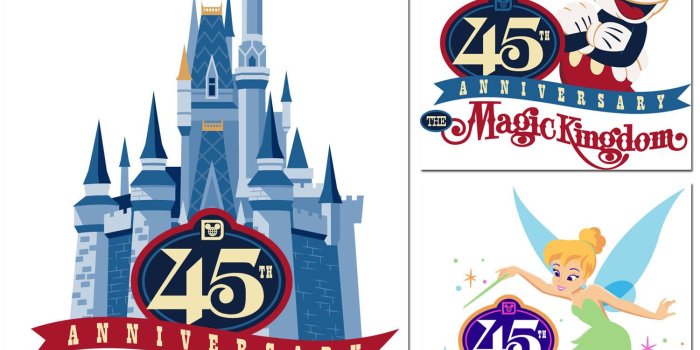 1500x1241 First Look at Magic Kingdom 45th Anniversary Merchandise Artwork