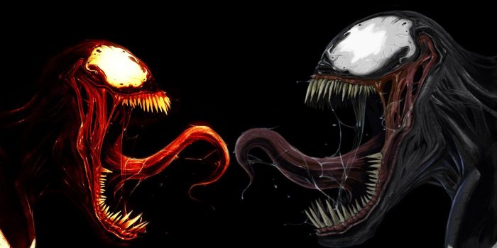 1680x1050 HD Venom Spider Man Carnage Marvel Comics Widescreen Wallpaper