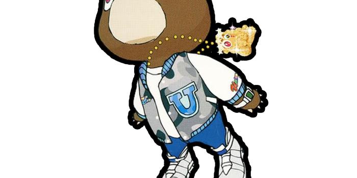 2400x3200 Kanye West Teddy Bear Wallpaper posted by John Mercado