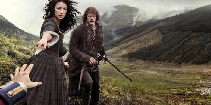 1332x850 Wallpaper girl, sword, dress, woman, man, ken, blade, brunette