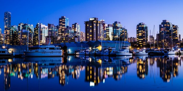 1920x1080 Vancouver City Skyline (#2366843) - HD Wallpaper & Backgrounds