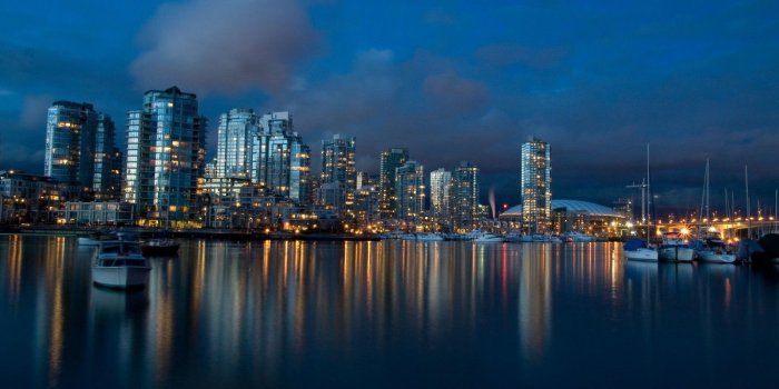 1366x768 1366x768 Vancouver Dusk Time 1366x768 Resolution HD 4k Wallpapers