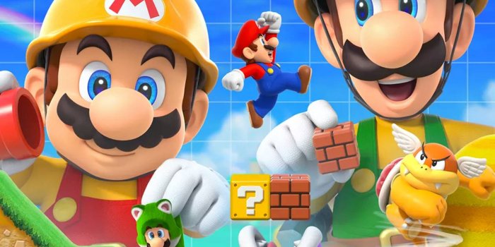1440x2960 Super Mario Maker 2 Artwork Wallpaper | Cat with Monocle
