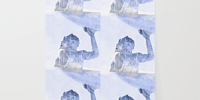 1500x1500 Triton - Travel Malta Watercolor Series Wallpaper by anutu | Society6