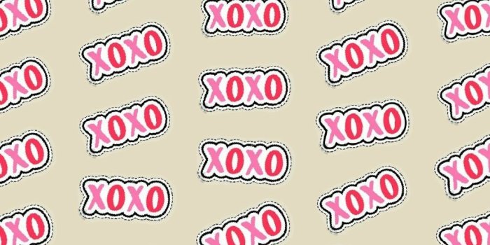 1080x1920 Wallpaper ~ XOXO | Background patterns, Mobile wallpaper, Pink