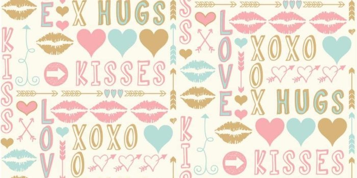1000x1000 York Wallcoverings Brothers and Sisters V XOXO Removable Wallpaper