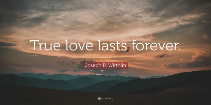 3840x2160 Joseph B. Wirthlin Quote: “True love lasts forever.” (7 wallpapers