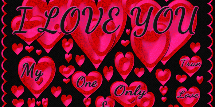 1950x1350 I Love You Baby Forever Animated Sparkling Hearts Frame - My True