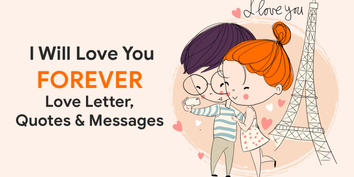 1366x768 I Will Love You Forever Love Letter, Quotes & Messages