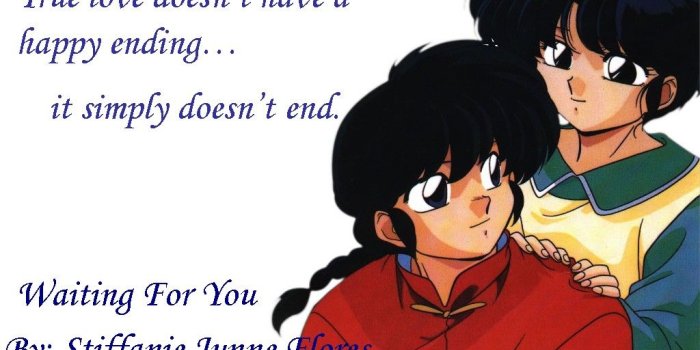 1024x768 Akane & Ranma _ Forever ( Waiting for You) - lumforever Wallpaper