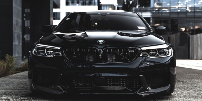 1440x900 Download 1440x900 Bmw M5, Front View, Luxury Cars, Black