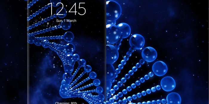 2028x2028 DNA and Space wallpaper #wallpaper, #android, #phone, #smartphone