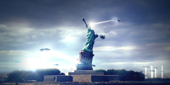 1920x1080 Statue Of Liberty Destroy Wallpaper – Travel HD Wallpapers