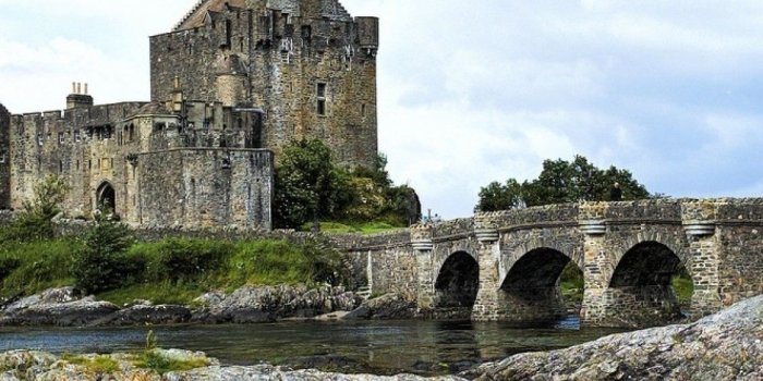 1125x2436 Download 1125x2436 Eilean Donan Castle, Bridge, Scotland, River