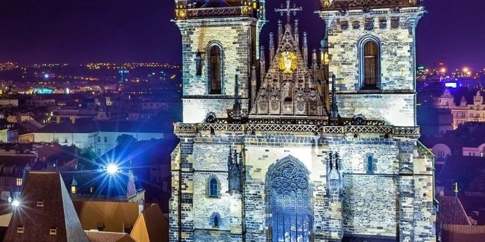 1080x1920 Prague night view | iPhone Wallpaper