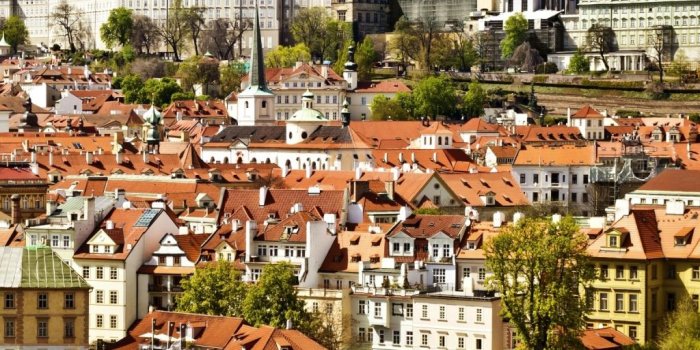 1024x1024 Prague City View iPad Wallpapers Free Download
