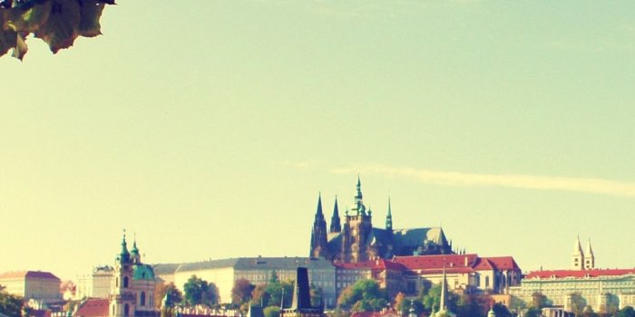 1242x2688 Prague, bridge, river, city 1242x2688 iPhone 11 Pro/XS Max
