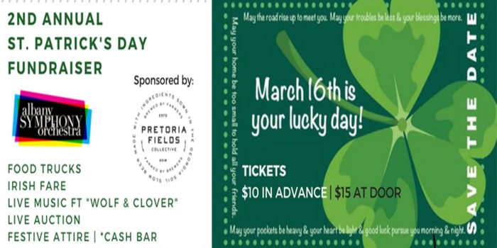 1920x1080 St. Patrick's Day Fundraiser | Calendar | Visit Albany Georgia