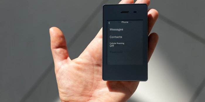 1400x933 Light Phone 2: the high hopes of the low-tech phone - The Verge