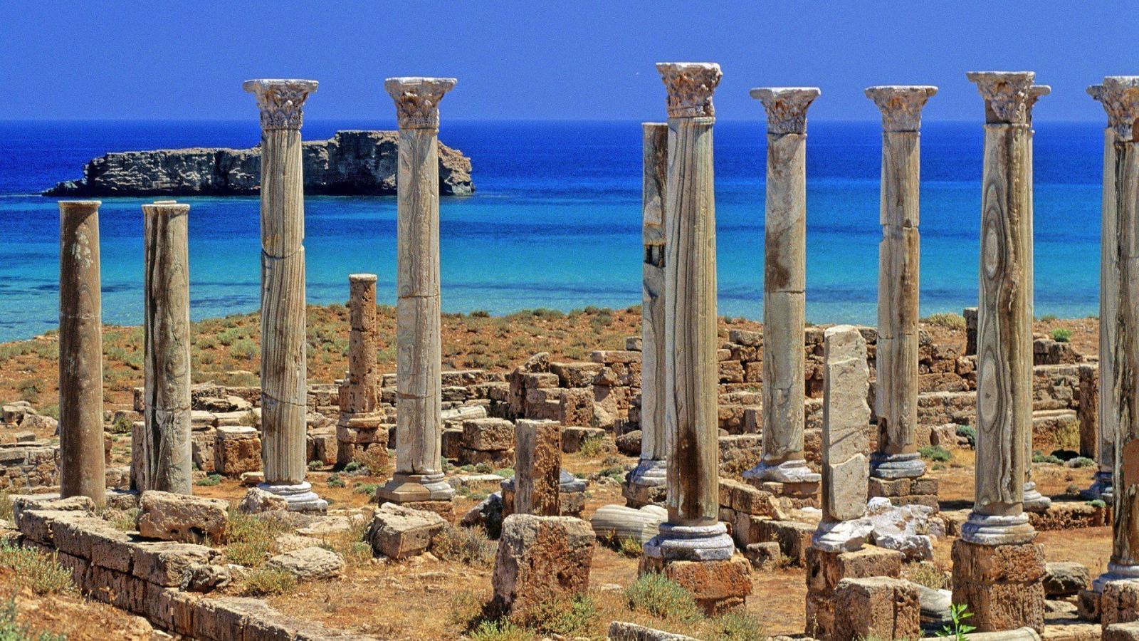 1920x1080 architecture, Building, Libya, Ruins, Ancient Wallpapers HD