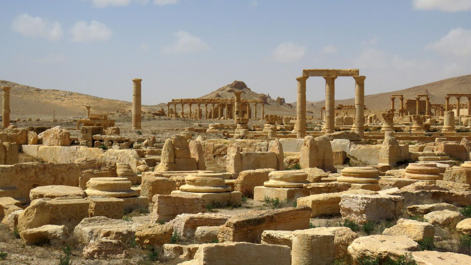 2560x1440 Wallpaper Palmyra, Syria, Temple, Ruins Hd, Picture, - Palmyra