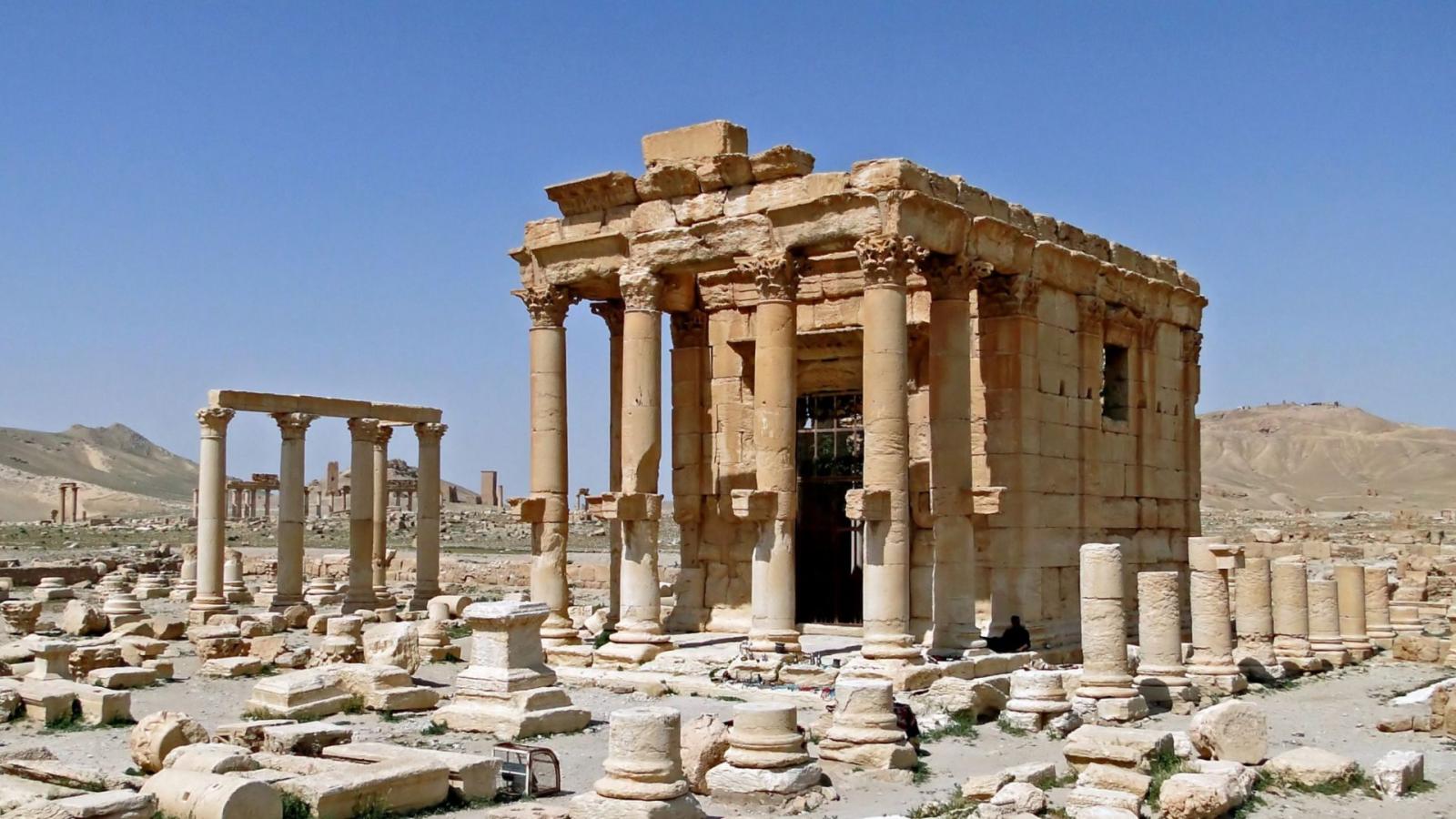 1920x1080 Download 1920x1080 HD Wallpaper palmyra temple column ruins