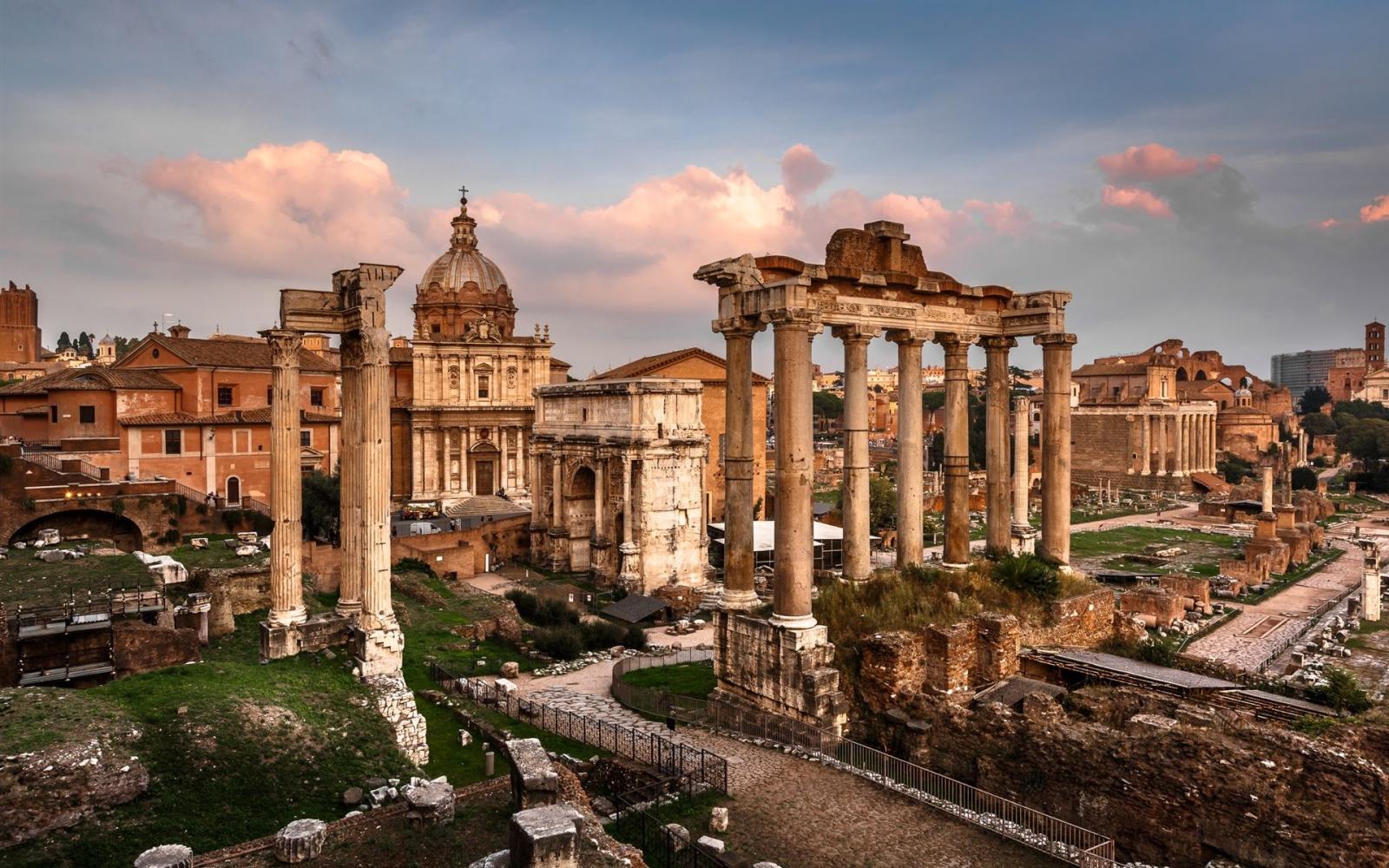 1920x1200 Wallpaper Roman Forum, Italy, ruins 1920x1200 HD Picture, Image