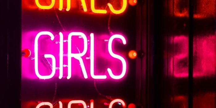 910x1365 HD wallpaper: Girls neon light signage, assorted-color Girls neon