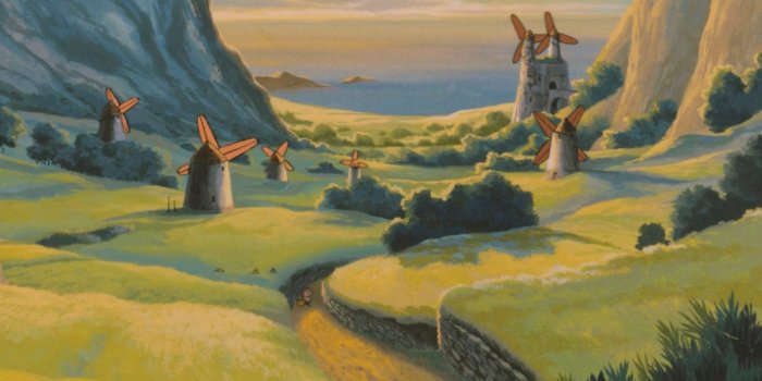 1920x1080 Landscape Nausicaa Anime Studio Ghibli Wallpaper And - Studio