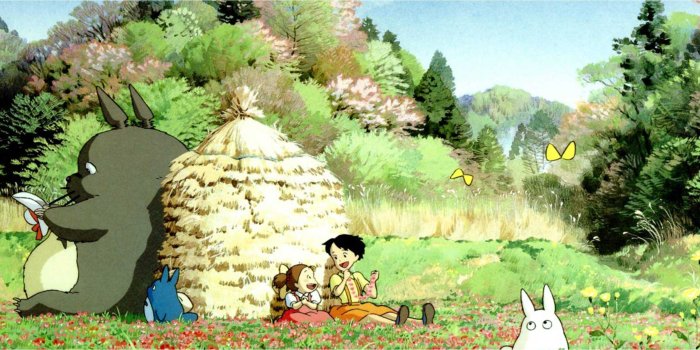 3202x1202 Studio Ghibli Computer Backgrounds posted by Sarah Tremblay