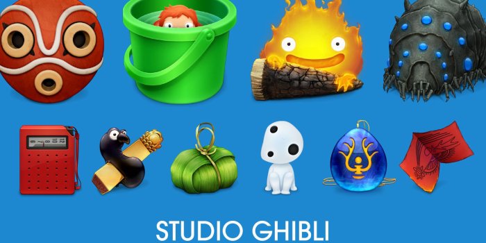 1600x1000 David Lanham • Ghibli Icons