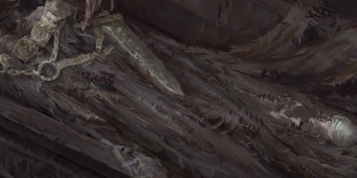 1125x2436 Skeleton, Coffin, Horror, Scary, Crown, Underground - Scary