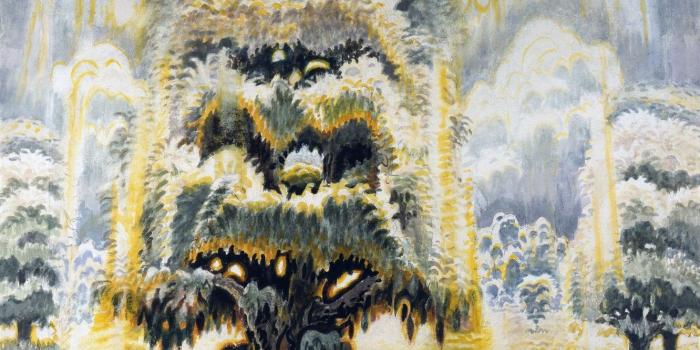 1332x850 Wallpaper Charles Ephraim Burchfield, In Memory of the American