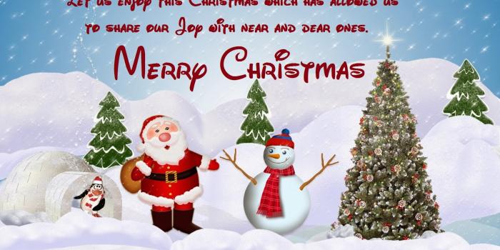 1600x900 Cute Merry Christmas Wallpaper #E9VJHQS, 0.29 Mb - Picserio.com