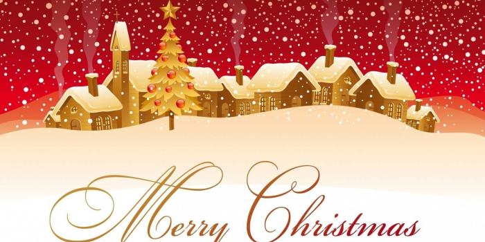 1600x1254 Cute Houses Merry Christmas Wallpaper & Happy new year 2016