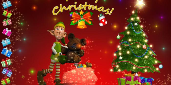 1280x800 Pretty Merry Christmas Wallpaper 1080p #f5K · Holiday Desktop HD