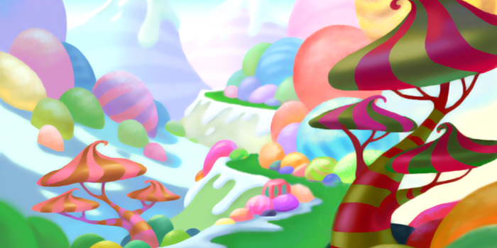 1024x768 Candyland Wallpaper | Candyland party, Candy games, Candyland