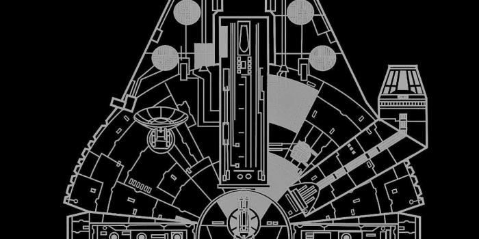 1440x2960 When you love Star Wars and appreciate a good AMOLED wallpaper