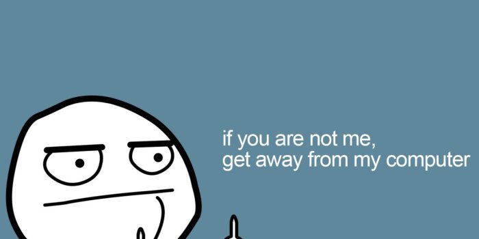 1280x1280 Get Away From My Computer Ultra HD Desktop Background Wallpaper