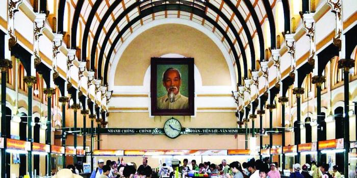 910x1618 HD wallpaper: vietnam, tp. hồ chí minh, saigon central post office