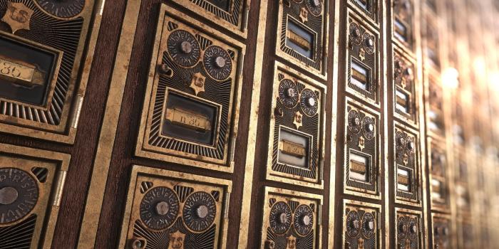 1920x1080 Lou Taddei - Substance Designer experiment - Vintage Post Office Boxes